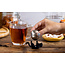 Peleg Design Cattea Siliconen Thee-ei – Grappig Theefilter voor Losse Thee – Zwart