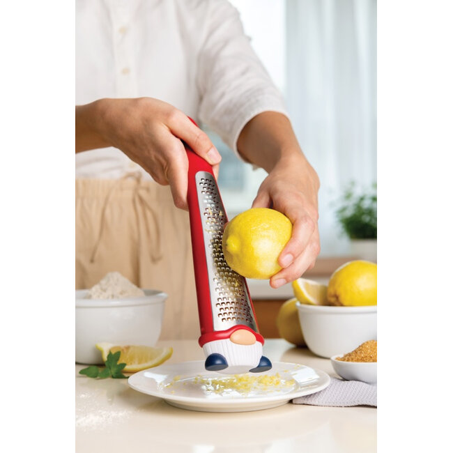 Ototo Pepito Handrasp Kabouter – Fijne Zester met Beschermkap – RVS