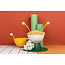 Ototo Pasta Monsters Siliconen Opschepset – Pastalepel & Opscheplepel – Geel