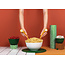 Ototo Pasta Monsters Siliconen Opschepset – Pastalepel & Opscheplepel – Geel