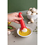Ototo Gnomeo Siliconen Bakkwast – Grappige Siliconenkwast Kabouter – Rood