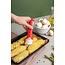 Ototo Gnomeo Siliconen Bakkwast – Grappige Siliconenkwast Kabouter – Rood