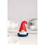 Ototo Beardy Afwasborstel Kabouter met Schoteltje – Zelfstaande Set – Rood