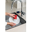 Ototo Beardy Afwasborstel Kabouter met Schoteltje – Zelfstaande Set – Rood