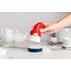 Ototo Beardy Afwasborstel Kabouter met Schoteltje – Zelfstaande Set – Rood