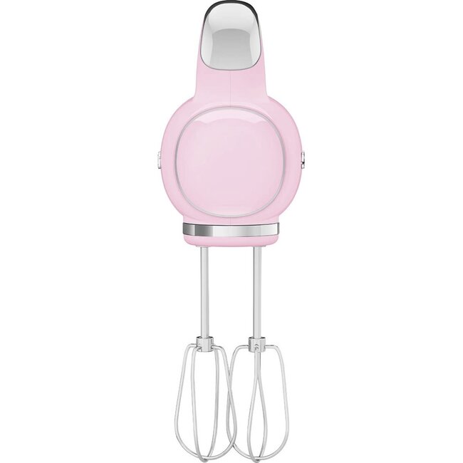 Smeg HMF01PKEU Handmixer Jaren '50 – 9 Snelheden & Led-display – Pastelroze