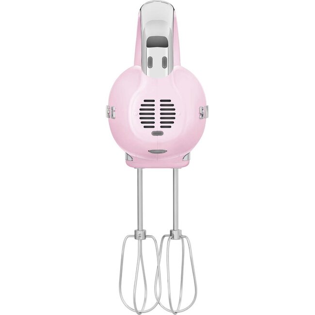 Smeg HMF01PKEU Handmixer Jaren '50 – 9 Snelheden & Led-display – Pastelroze