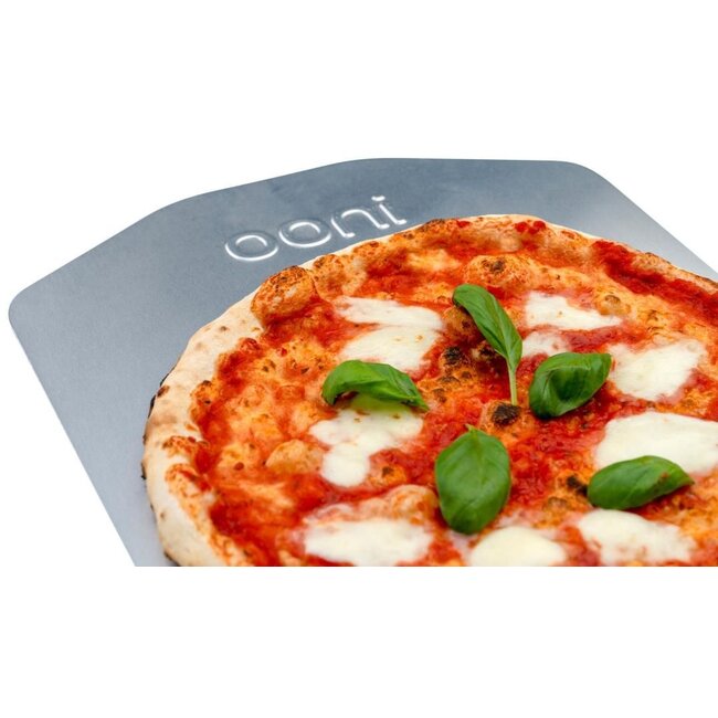 Ooni RVS Pizzaschep – 30 cm Breed – Comfortabele Kunststof Handgreep