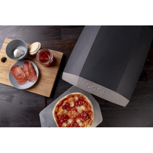 Ooni RVS Pizzaschep – 30 cm Breed – Comfortabele Kunststof Handgreep