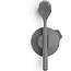 Brabantia SinkSide Afwasborstel Inclusief Gootsteenhouder met Zuignap – Dark Grey