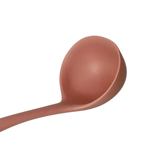 Tools2cook Siliconen Soeplepel – Krasvrij & Hittebestendig – Raspberry Pink - Met rvs kern