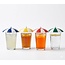Glasparasol Set van 4 stuks