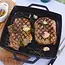 Staub Gietijzeren Grillpan 28 x 28 cm – Vierkant Zwart met Grillribbels