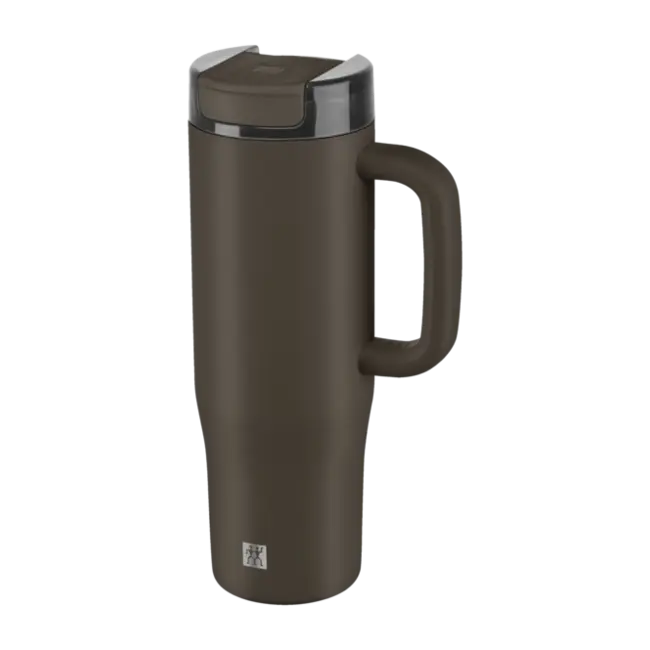 Zwilling Thermo Plus Travel Mug 900 ml – Vacuümgeïsoleerde Thermobeker met Rietje