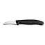 Victorinox Gebogen Schilmesjes 6 cm Zwart – 2-delige Set - Tourneermesjes