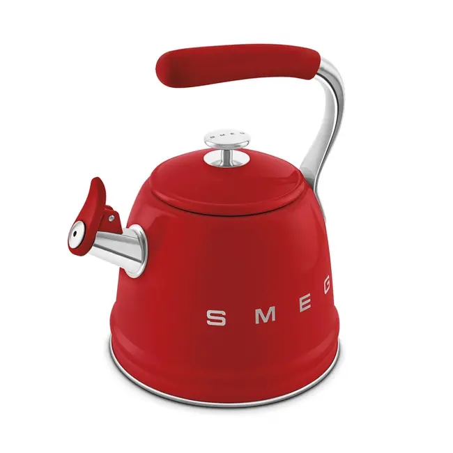 Smeg Jaren '50 Retro Fluitketel 2,3 Liter Rood – WKF01RD