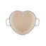 Le Creuset Geëmailleerde Gietijzeren Hartvormige Braadpan 20 cm Shell Pink – Luxe Stoofpan
