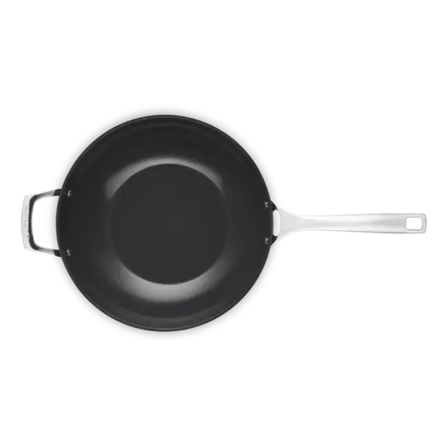 Le Creuset Essential Ceramic Sauteerpan 26 cm – Met Extra handvat - PFAS-vrije Keramische Wok