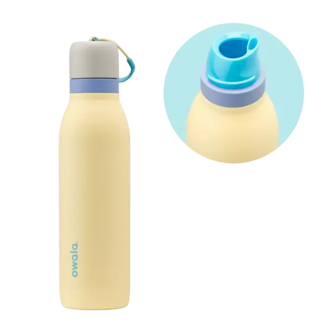 Owala FreeSip Twist RVS Geïsoleerde Waterfles 530 ml – Sunny Daze (18 oz)