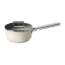 Smeg Steelpan 20 cm Crème SPF2012CRM – PFAS-vrije Keramische Pan met Glasdeksel (2,8 Liter)