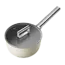 Smeg Steelpan 20 cm Crème SPF2012CRM – PFAS-vrije Keramische Pan met Glasdeksel (2,8 Liter)