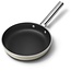 Smeg Koekenpan 24 cm Crème FPF2402CRM – PFAS-vrije Keramische Bakpan
