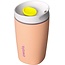 Owala SmoothSip Slider RVS Geïsoleerde Thermosbeker 355 ml – Peachy Keen (12 oz)