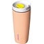 Owala SmoothSip Slider RVS Geïsoleerde Thermosbeker 590 ml – Peachy Keen (20 oz)