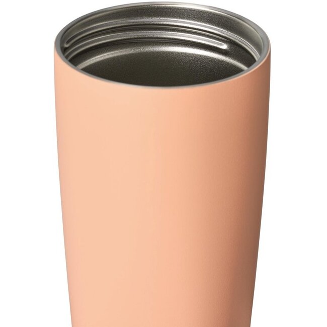 Owala SmoothSip Slider RVS Geïsoleerde Thermosbeker 590 ml – Peachy Keen (20 oz)