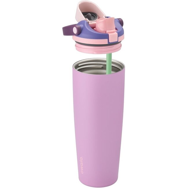 Owala FreeSip Sway RVS Geïsoleerde Waterfles 890 ml – Pretty in Purple (32 oz)