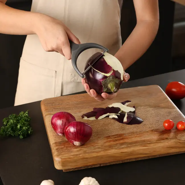Zyliss Wide Peeler Brede Dunschiller RVS – Duurzame Groenteschiller voor Pompoen & Kool