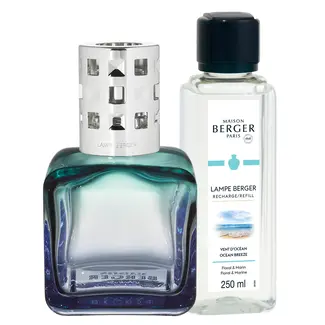 Lampe Berger Giftset Glacon Turquoise Bleue