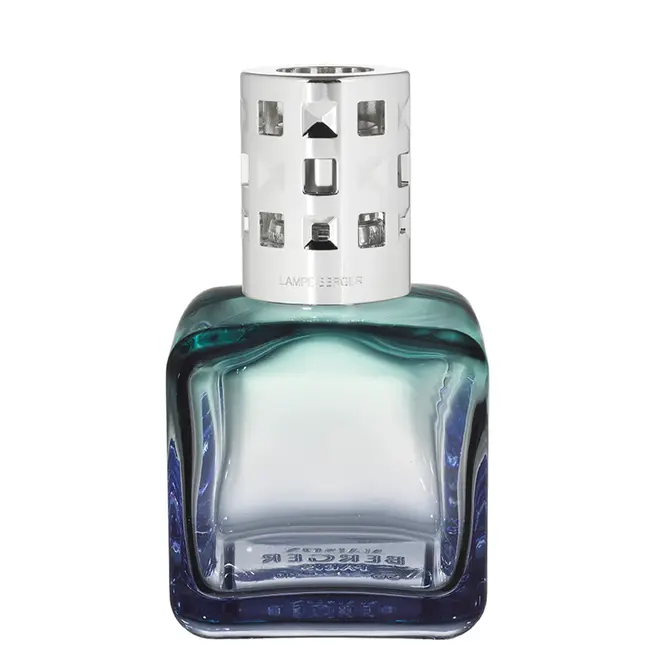 Lampe Berger / Maison Berger - Giftset Glaçon Turquoise/Bleue –Geurbrander met Ocean Breeze 250 ml