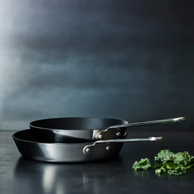 Scanpan Maitre D' Steel Koekenpannenset 2-delig 20+28 cm – RVS met Stratanium+ Anti-aanbaklaag