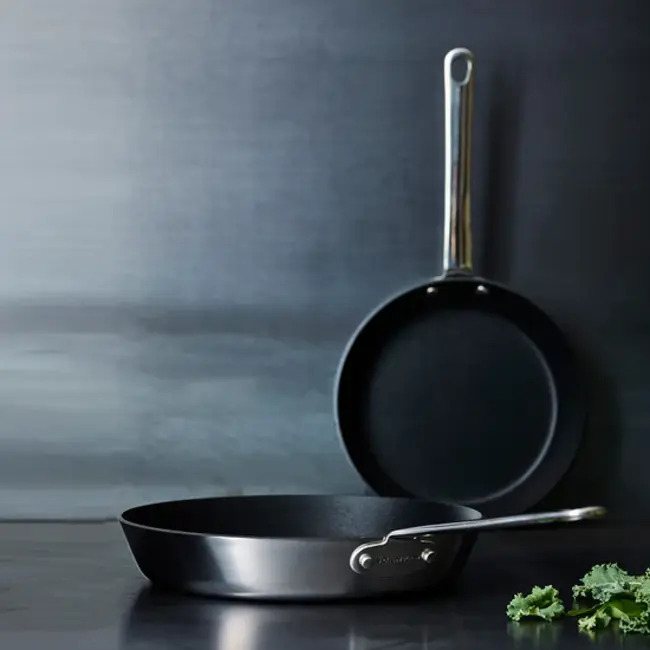 Scanpan Maitre D' Steel Koekenpannenset 2-delig 20+28 cm – RVS met Stratanium+ Anti-aanbaklaag