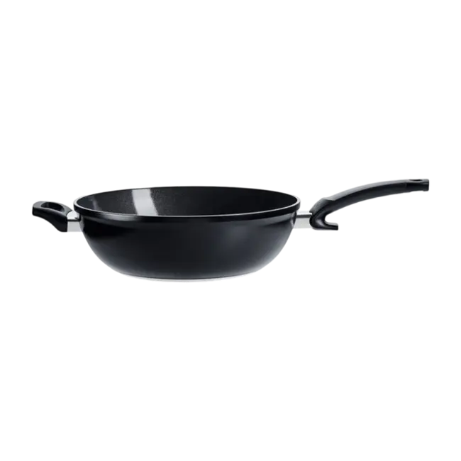 Fissler Ceratal Keramische Wokpan 32 cm – 6L PFAS-Vrije Wok met Tegengreep