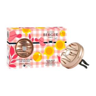 Maison Berger Autoparfum Startersset Estivale Soleil Fruité + 1 vulling Fruity Sun