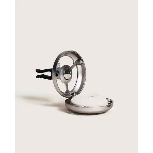 Maison Berger Autodiffuser Estivale Zilver – Zeste de Verveine / Zest of Verbena