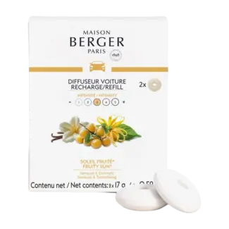 Maison Berger Navulling Autoparfum Fruity Sun 2 stuks
