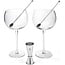 Leopold Vienna Gin Tonic Cadeauset (5-Delig) – Luxe Glazen en Barmaatje