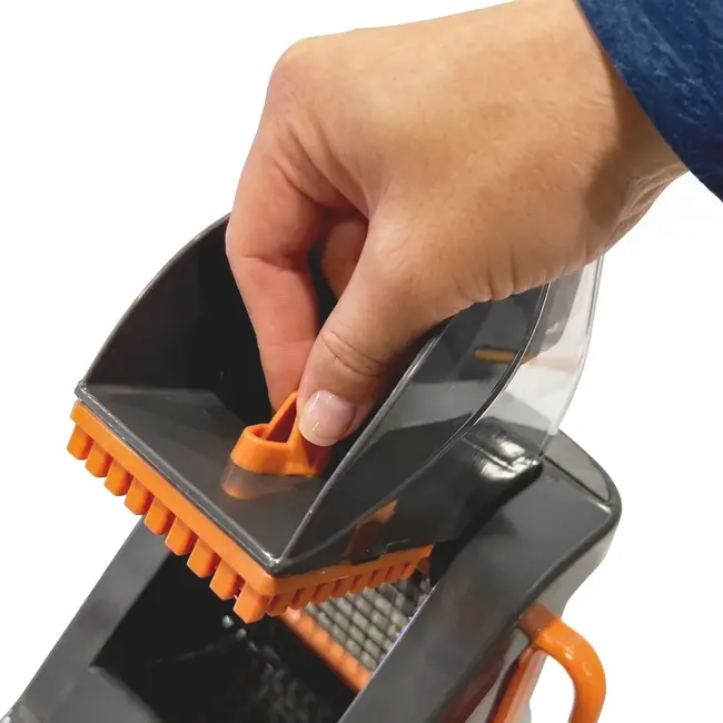 Zyliss Aardappel- en Groentesnijder – Fritespers met 2 RVS Messen 7 + 9 mm