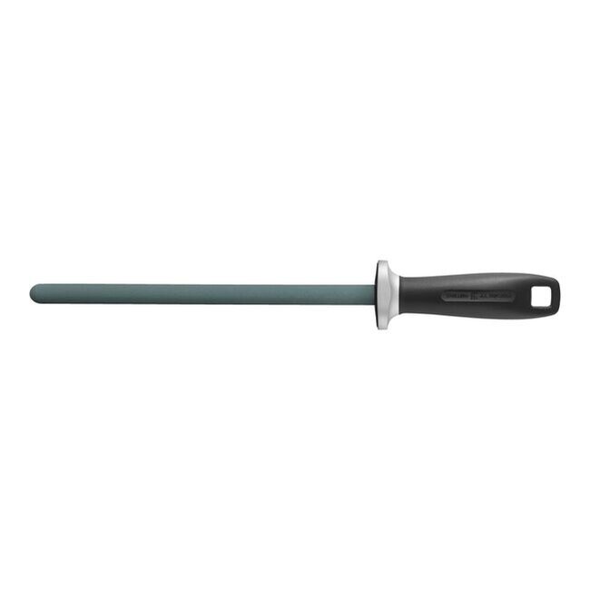 Zwilling Pro Santokumes 18 cm met Kuiltjes + Keramische Slijpstaaf