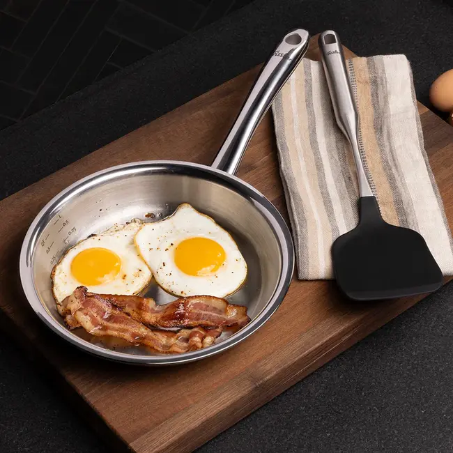 Fissler M5 Pro-Ply Koekenpan 20 cm – Professionele 5-Laags RVS Bakpan