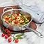 Fissler M5 Pro-Ply Hapjespan 24 cm met RVS Deksel – Met  Tegengreep - Professionele 5-Laags Sautépan