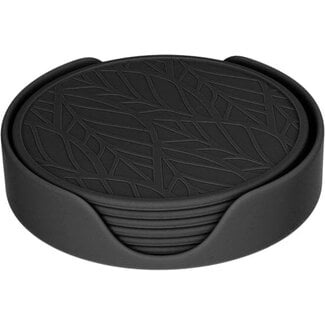 Tools2cook Onderzetters Siliconen  Black-Pepper 7-delig