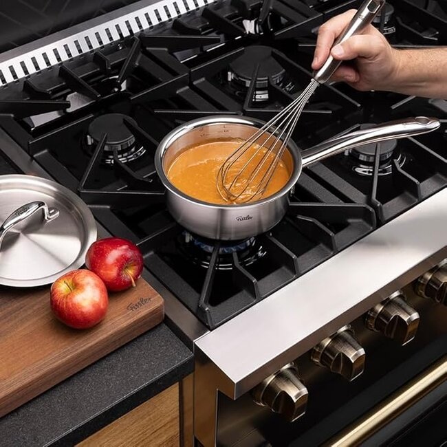 Fissler M5 Pro-Ply - 5-laags - Steelpan / Sauspan 16 cm met RVS Deksel – 1,3 Liter