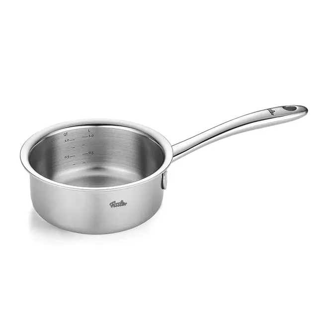 Fissler M5 Pro-Ply - 5-laags - Steelpan / Sauspan 16 cm met RVS Deksel – 1,3 Liter