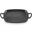 Le Creuset Rechthoekige Grillplaat Gietijzer MatZwart 30 cm – Grote Grillplaat (35 x 38 x 6)