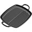Le Creuset Rechthoekige Grillplaat Gietijzer MatZwart 30 cm – Grote Grillplaat (35 x 38 x 6)