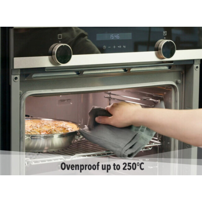 Scanpan Impact Koekenpan 28 cm – Hoogwaardig RVS met Sandwich-Aluminiumbodem